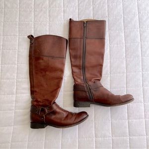Women’s Frye Melissa Harness Inside Zip Boot size 8